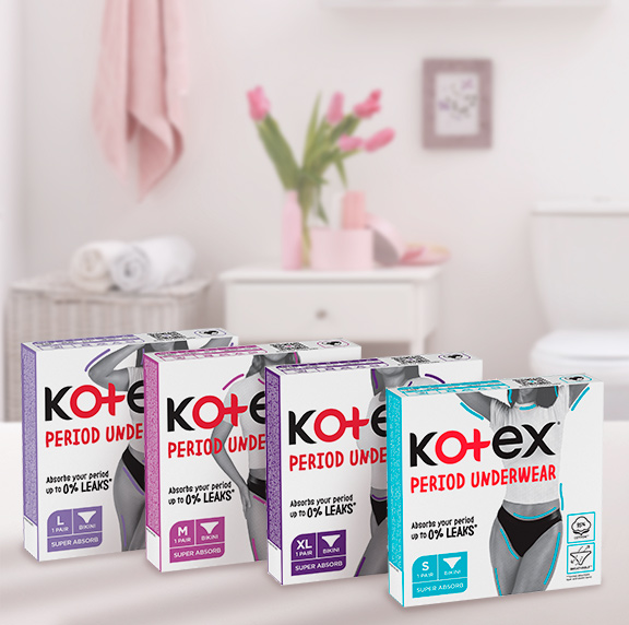 Kotex bahatorazova menstrualna bilyzna